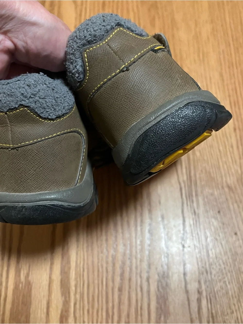 Keen Kootenay II Outdoor Youth Trail Boot Size 2 Toddler Brown Waterproof